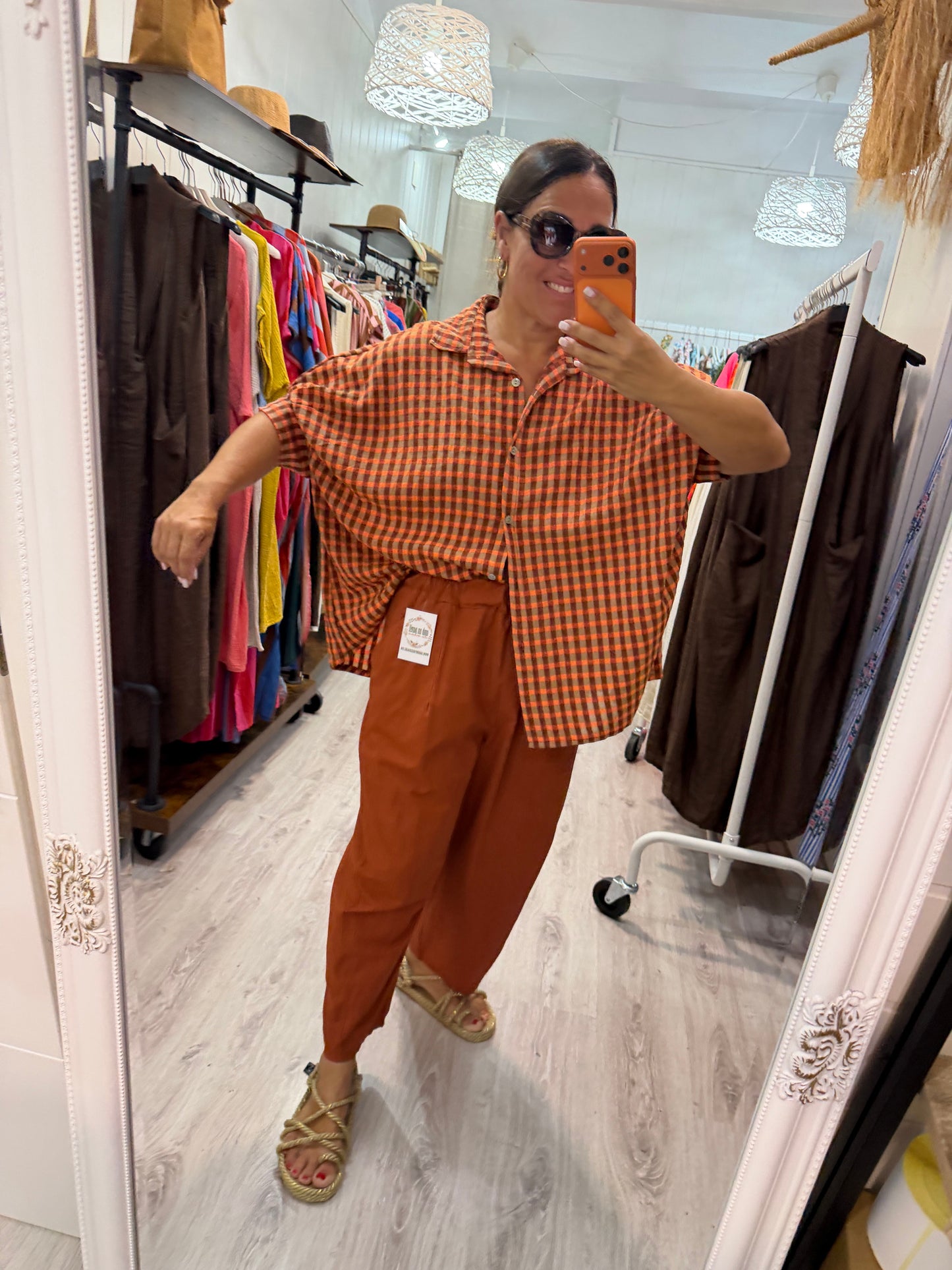 Pantalón Sendai summer teja