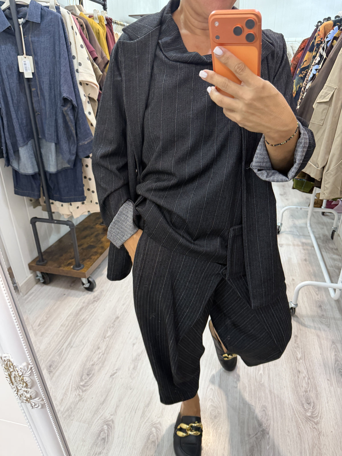 Pantalón Gina jeans negro