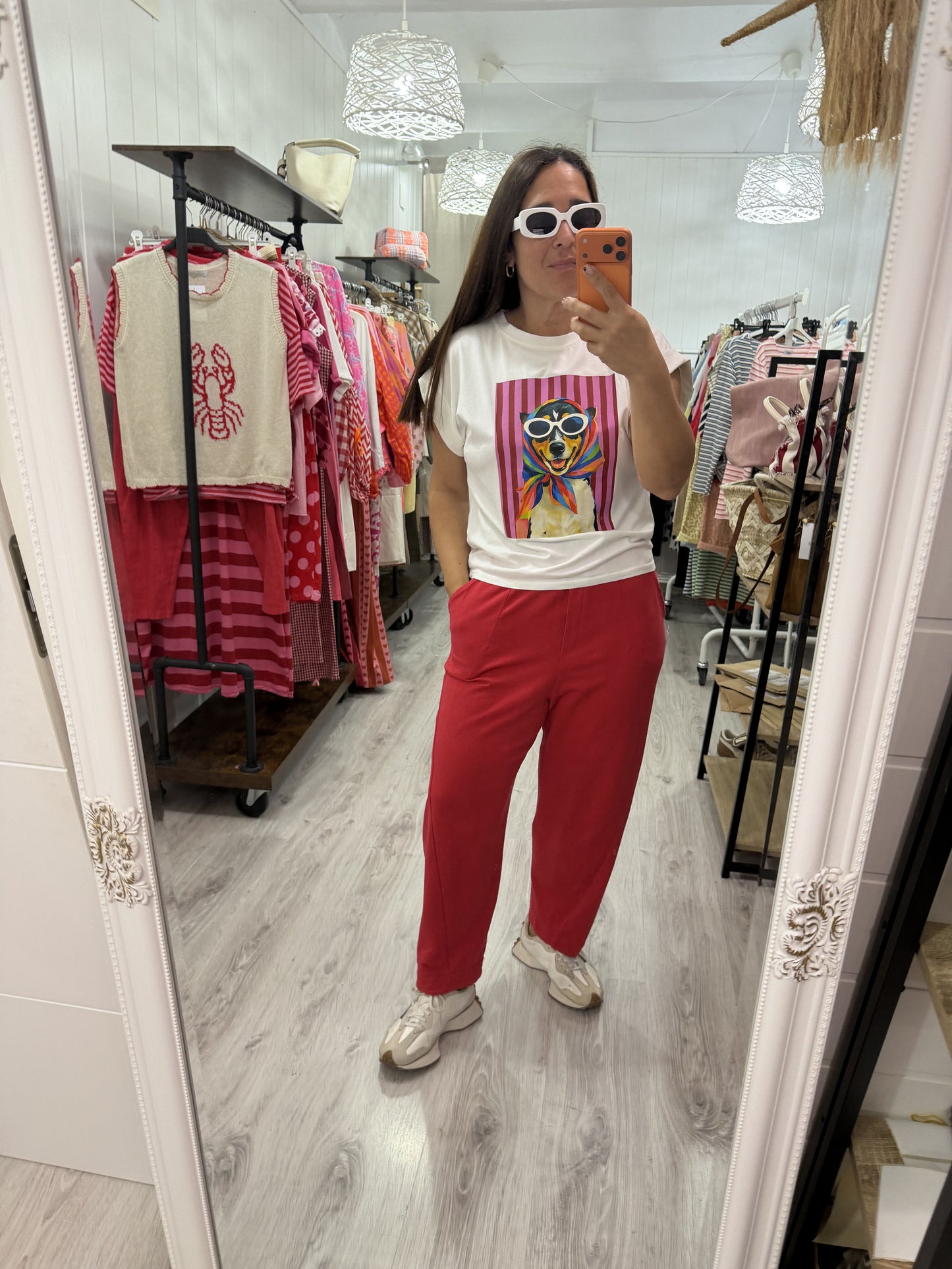 Pantalón Sendai jogger rojo