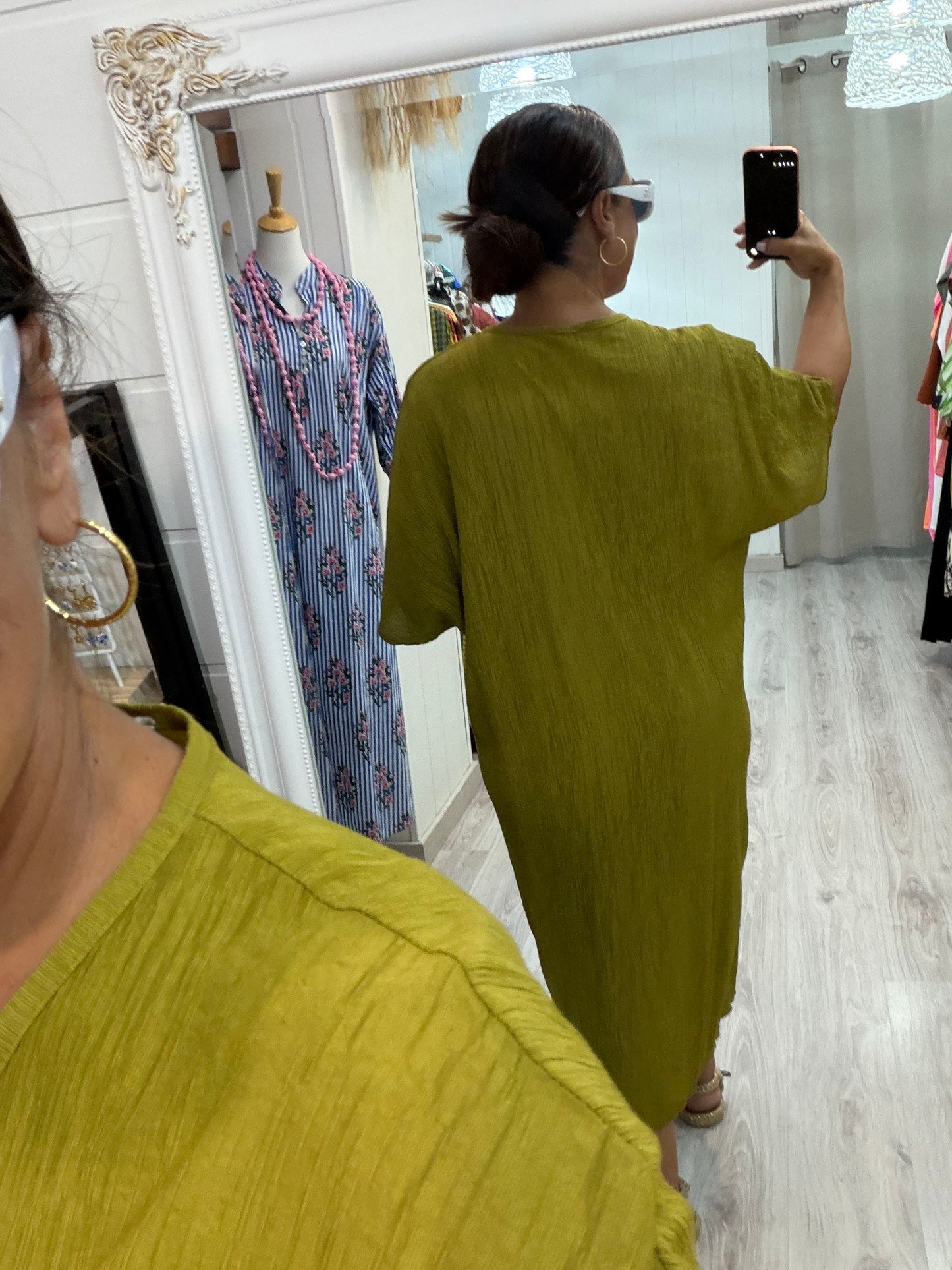 Kaftan Nudo pistacho