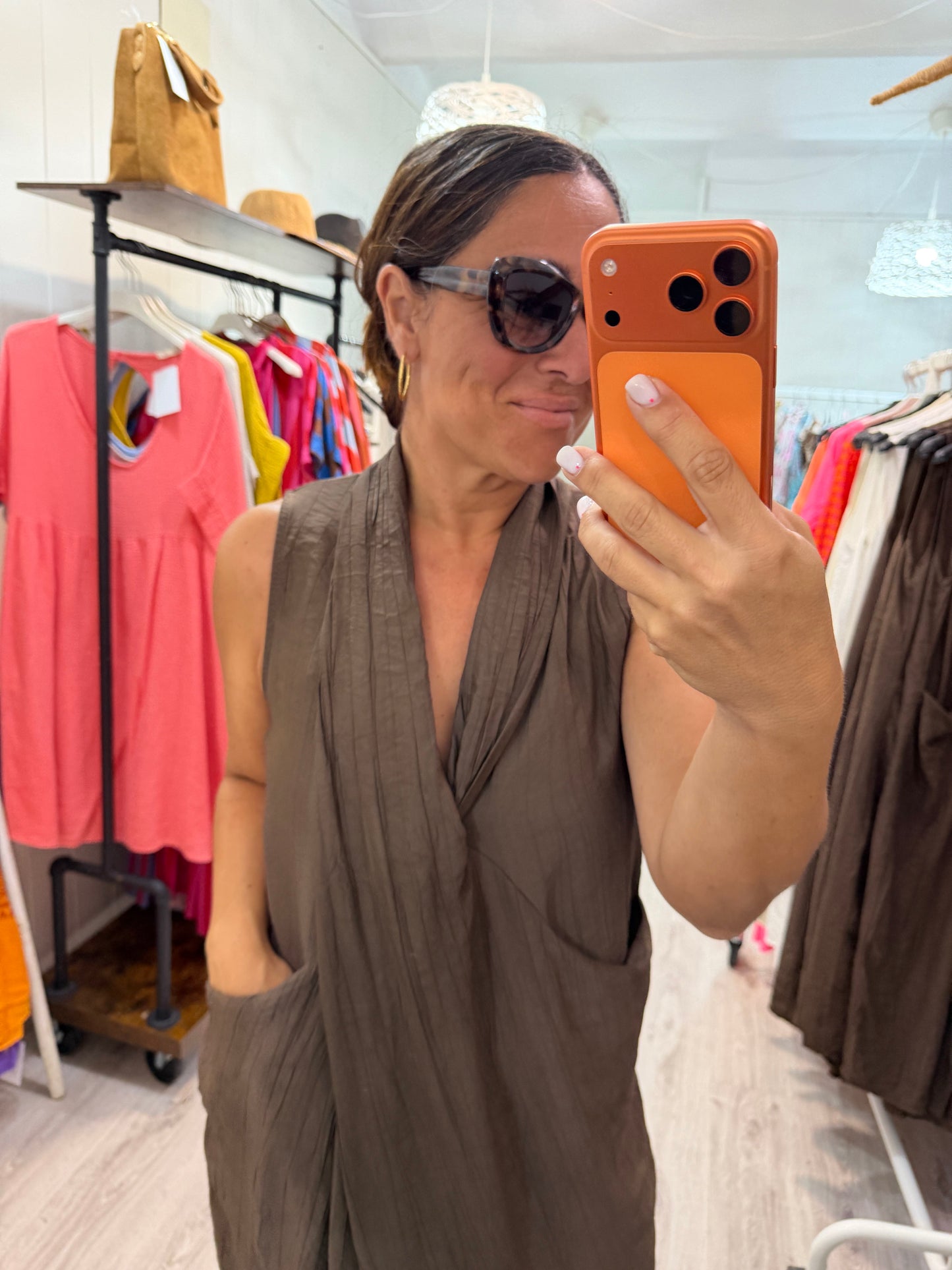 Vestido Nus chocolate
