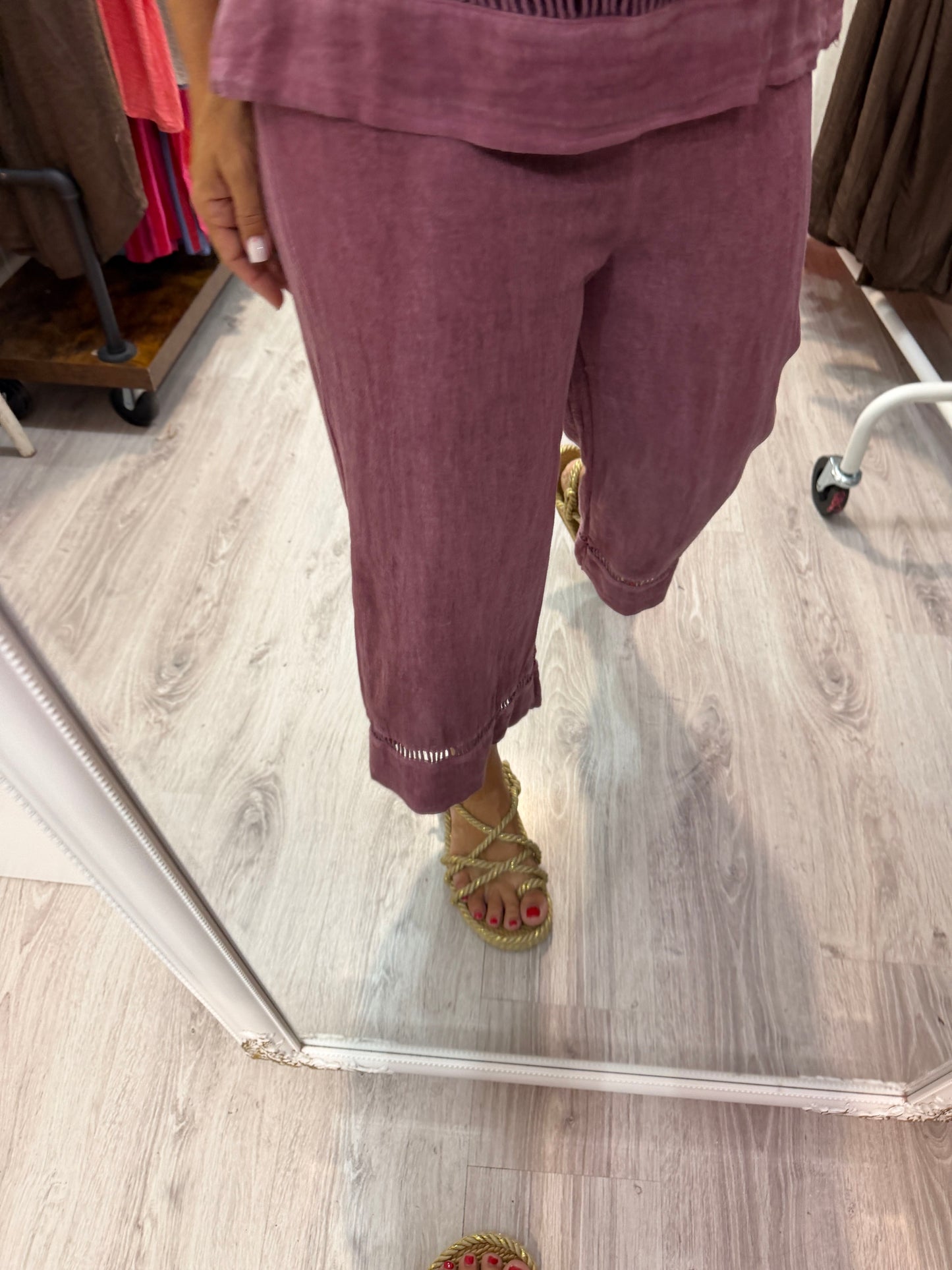 Conjunto Lina burdeos