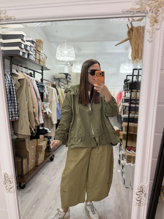 Gabardina Eider kaki