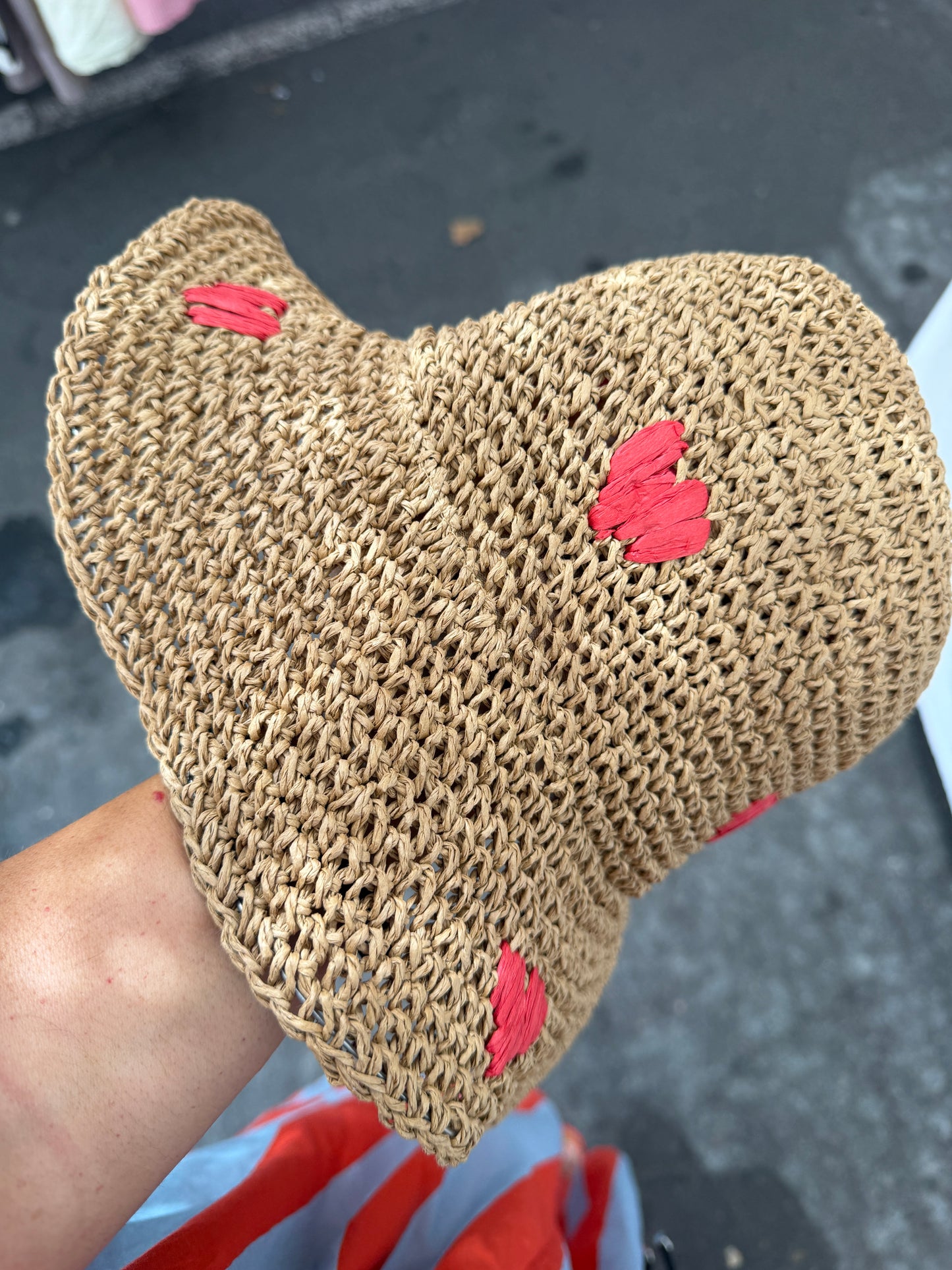Sombrero Corazones enrollable