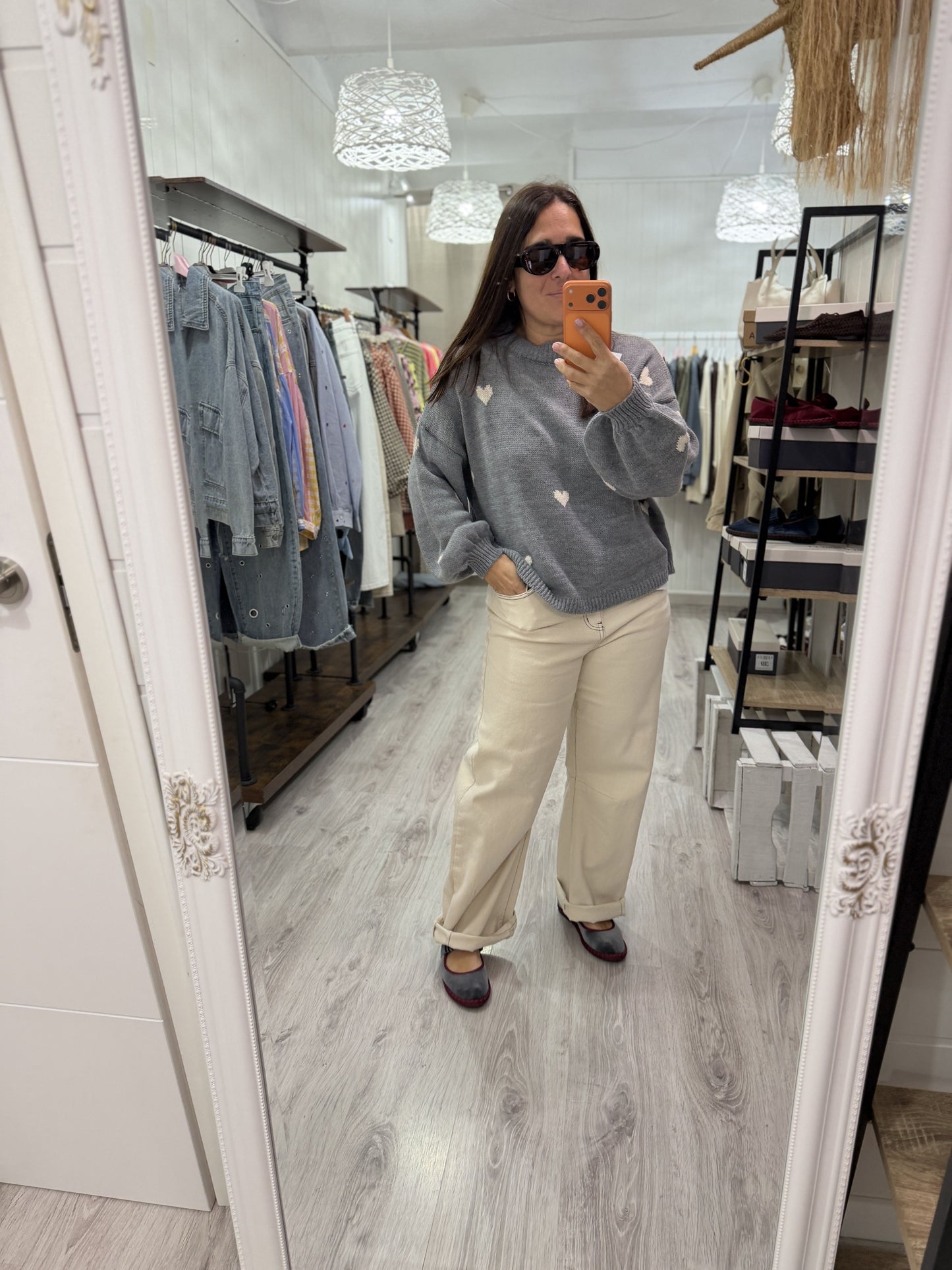 Jersei Corets oversize gris