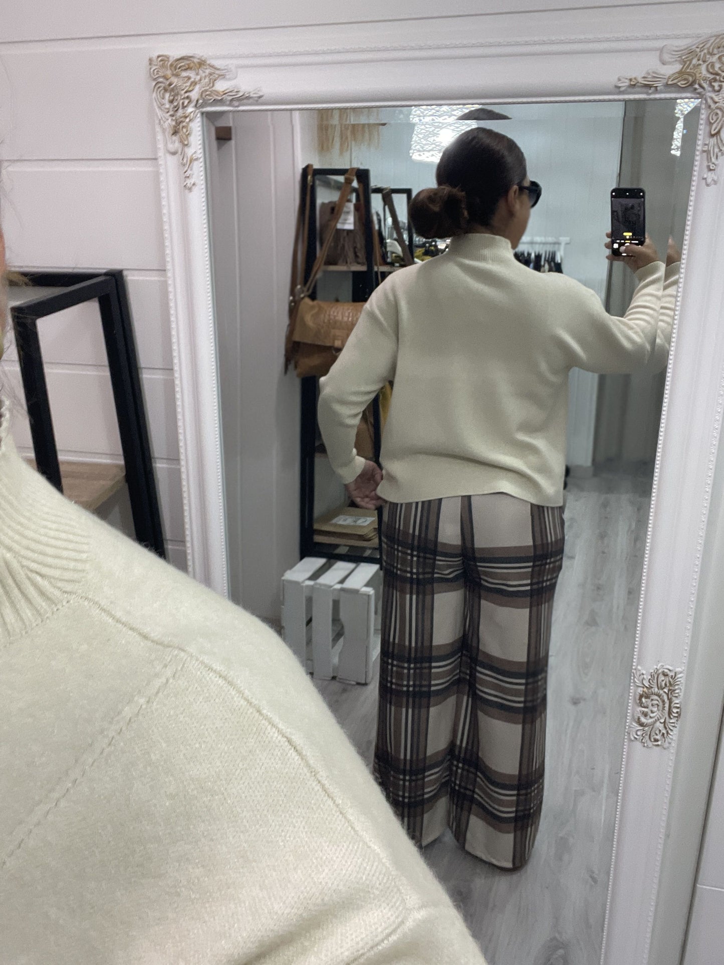 Pantalón Gales beige