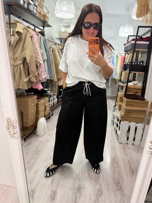 Pantalón Goretti negro