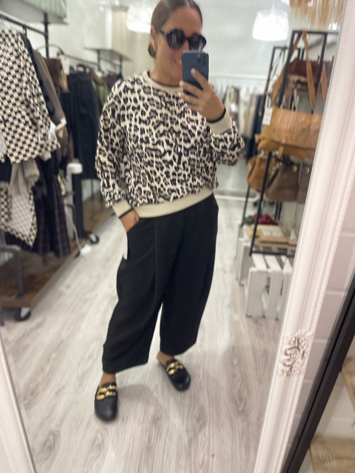 Sudadera animal print