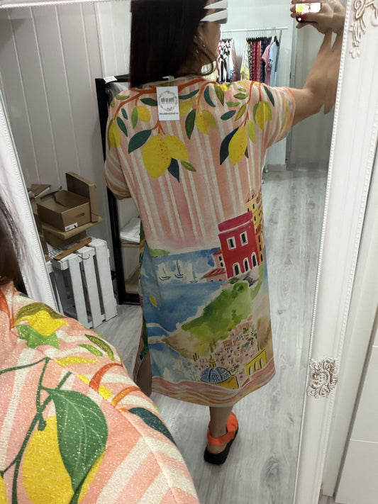 Vestido Lúrex Dolce Vita