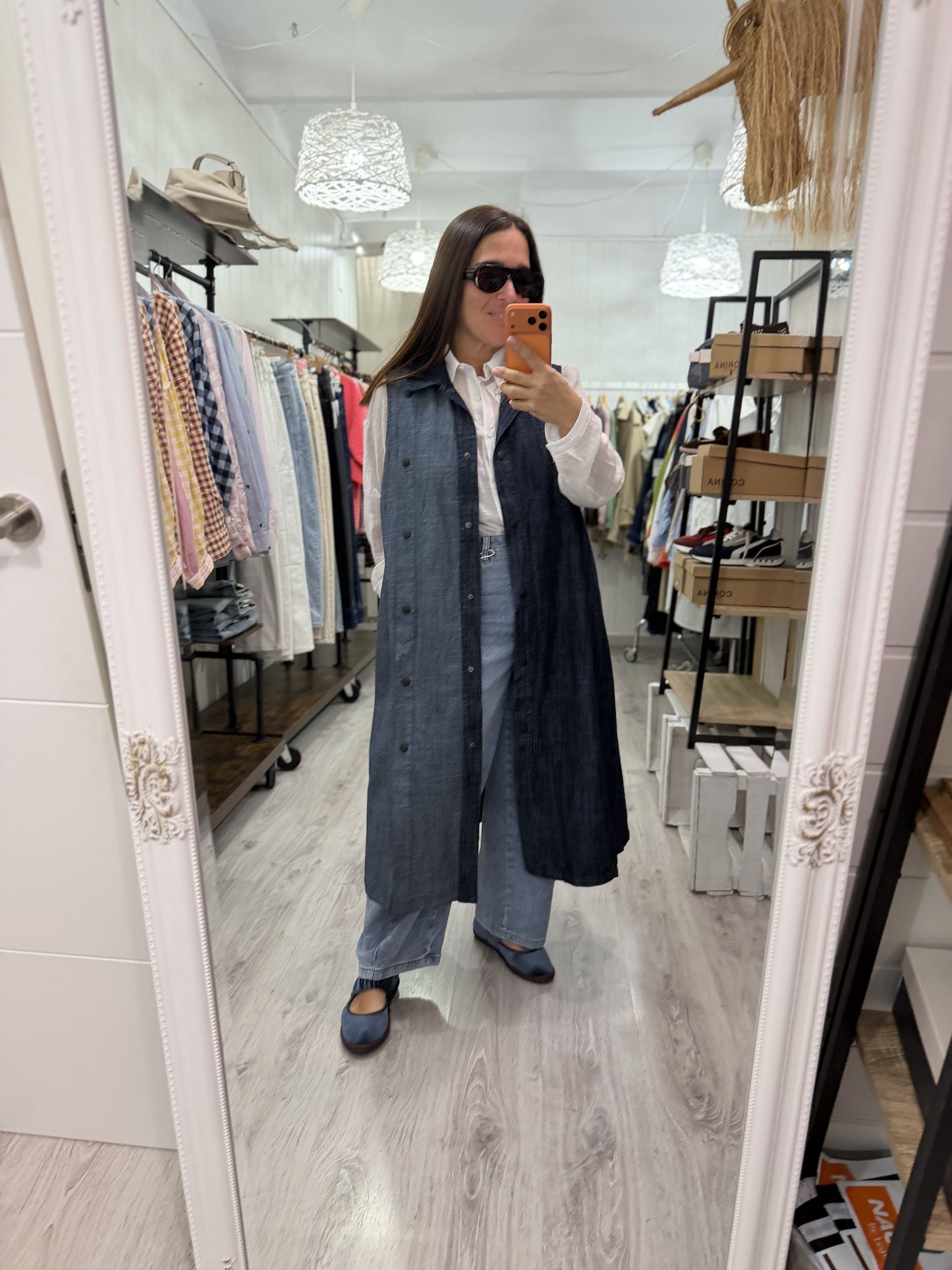 Vestido Jeans Botones