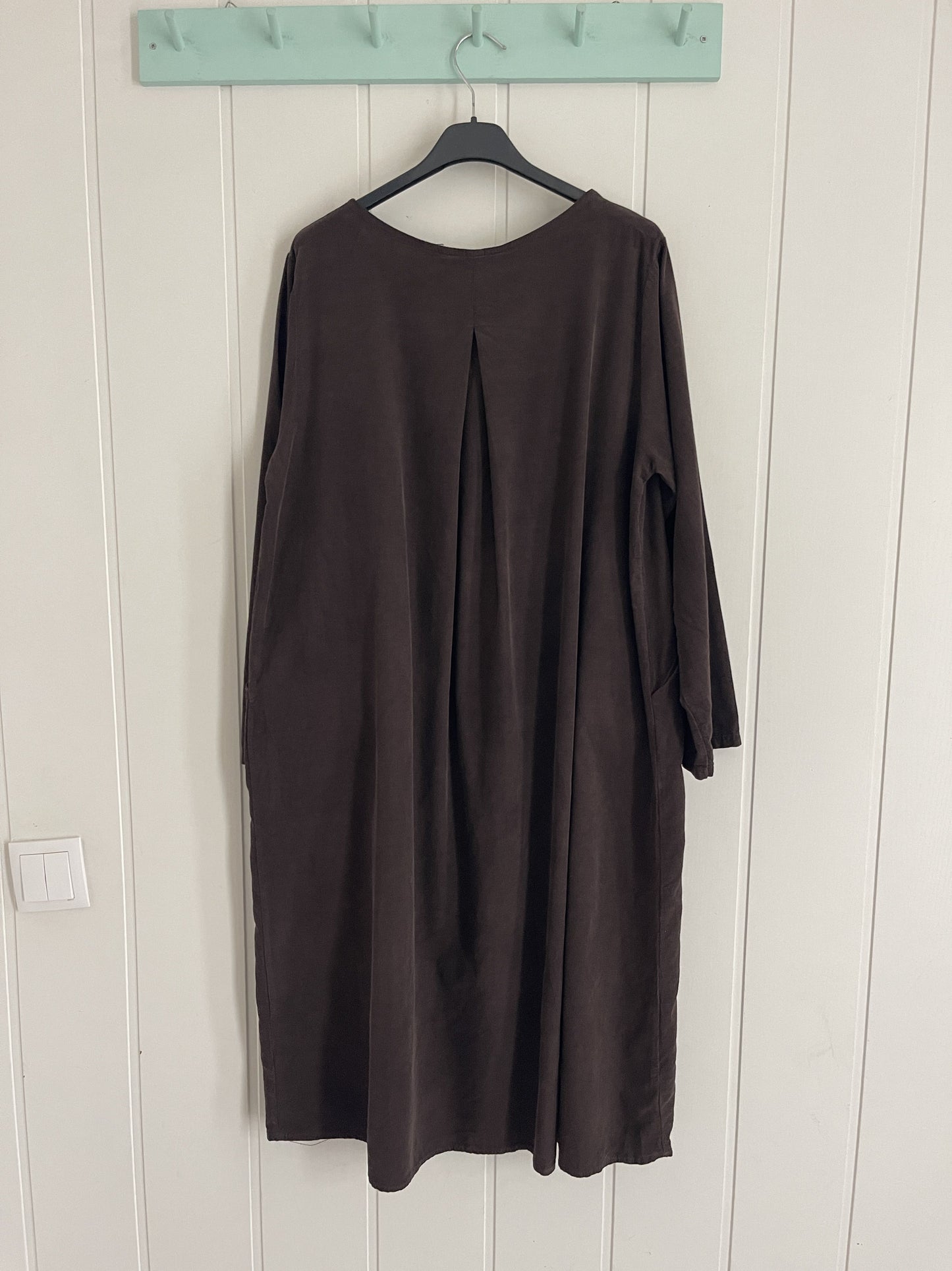 Vestido Matilda micropana chocolate
