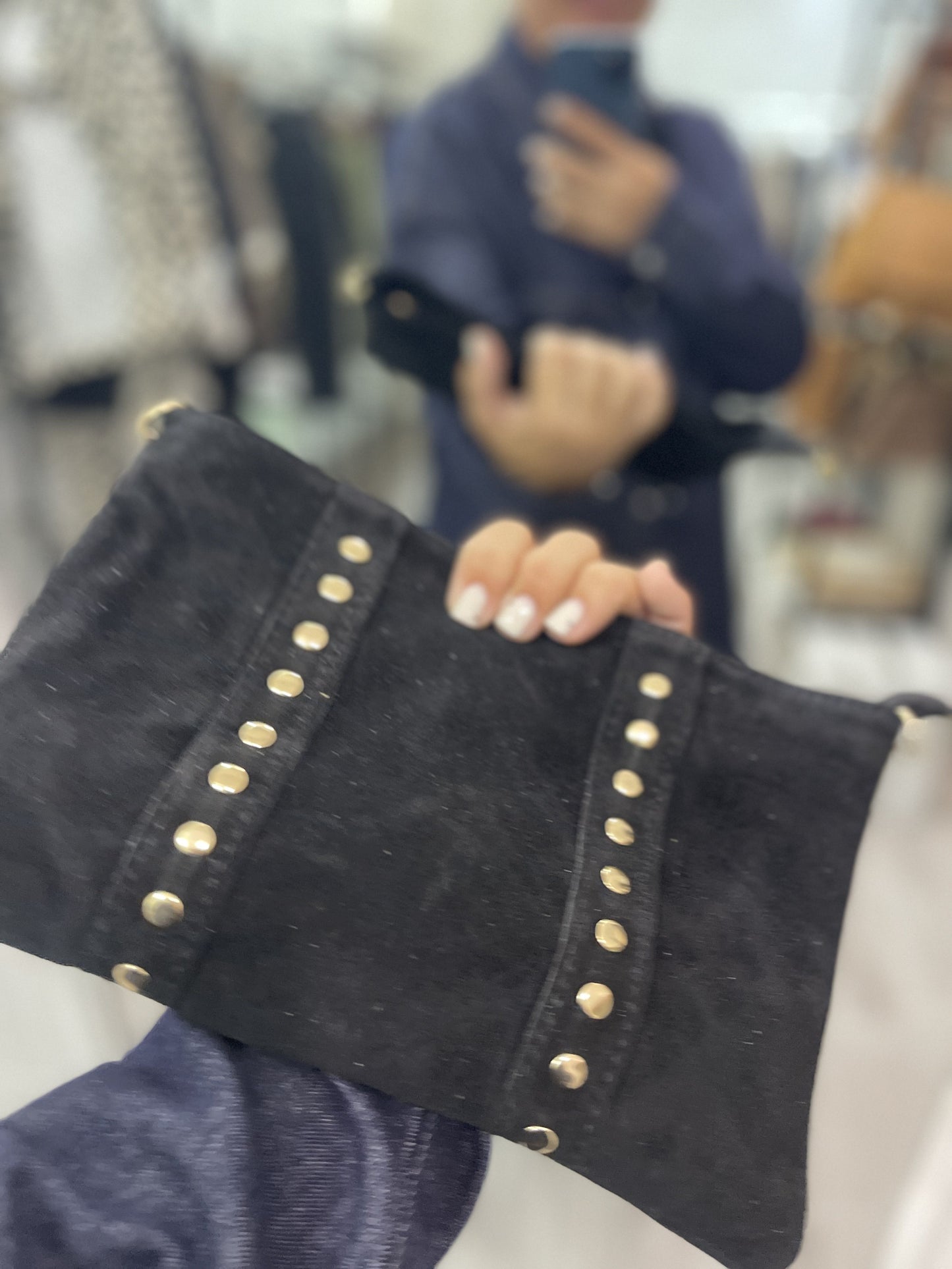 Bolso bandolera Alaska piel negro