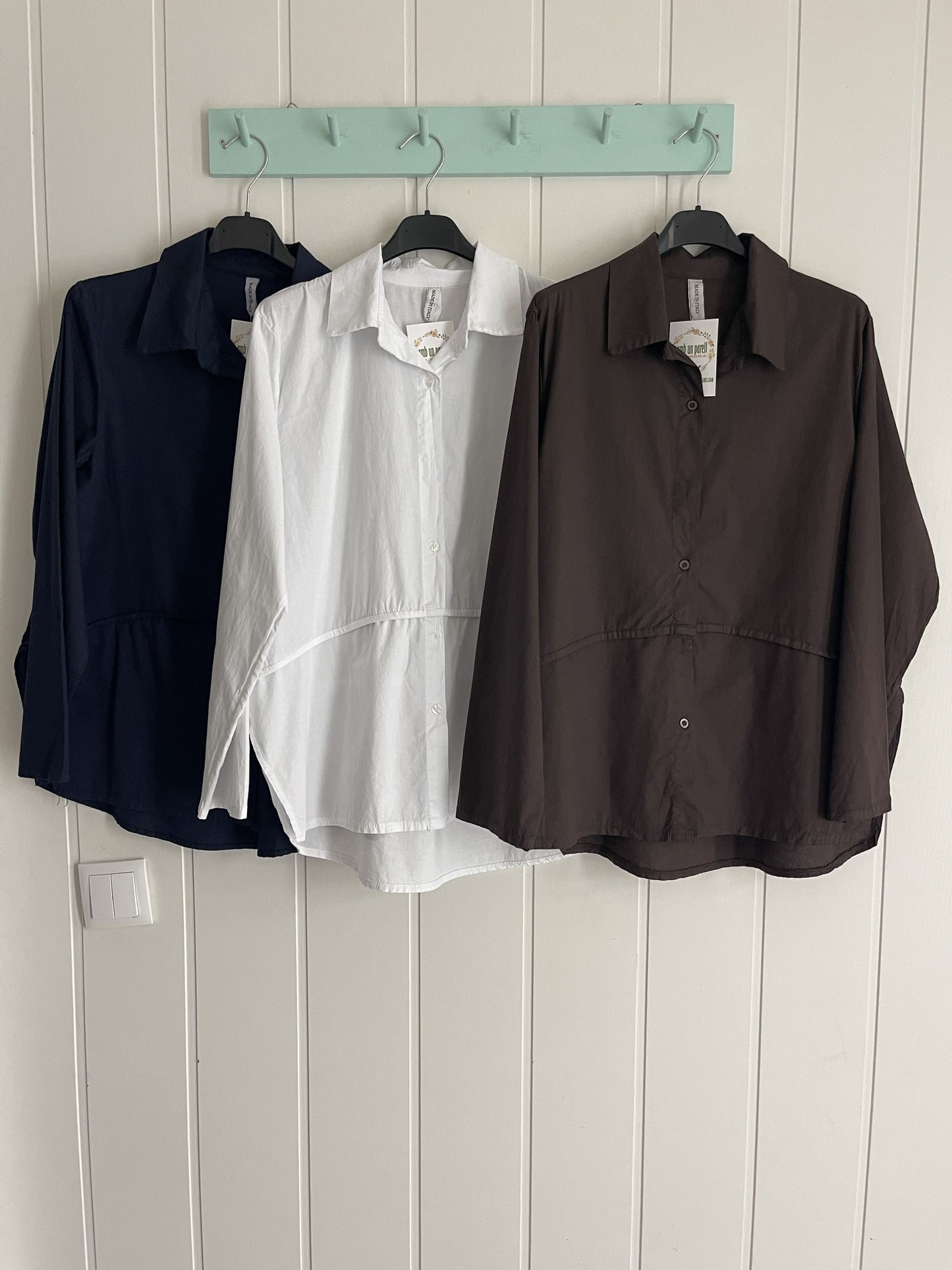 Camisa Amaia chocolate