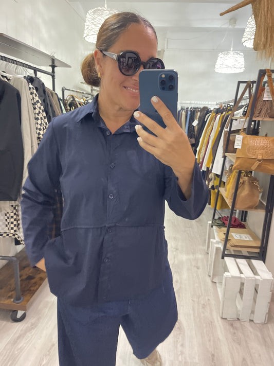 Camisa Amaia marino