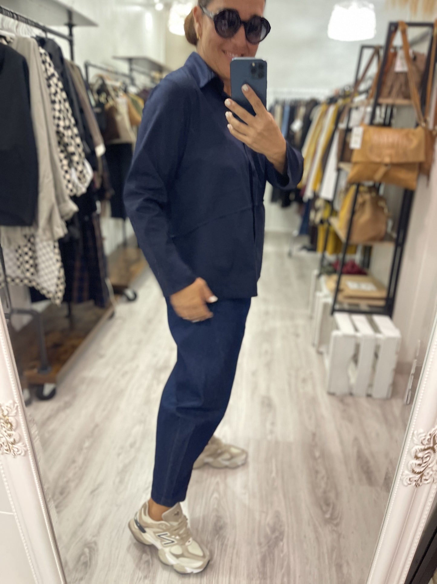 Camisa Amaia marino