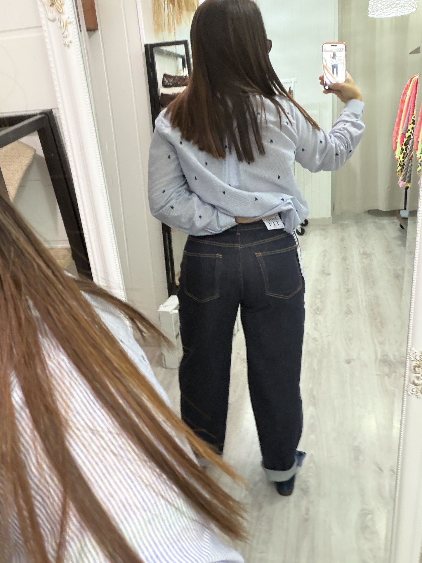 Pantalón Jeans Mom Fit