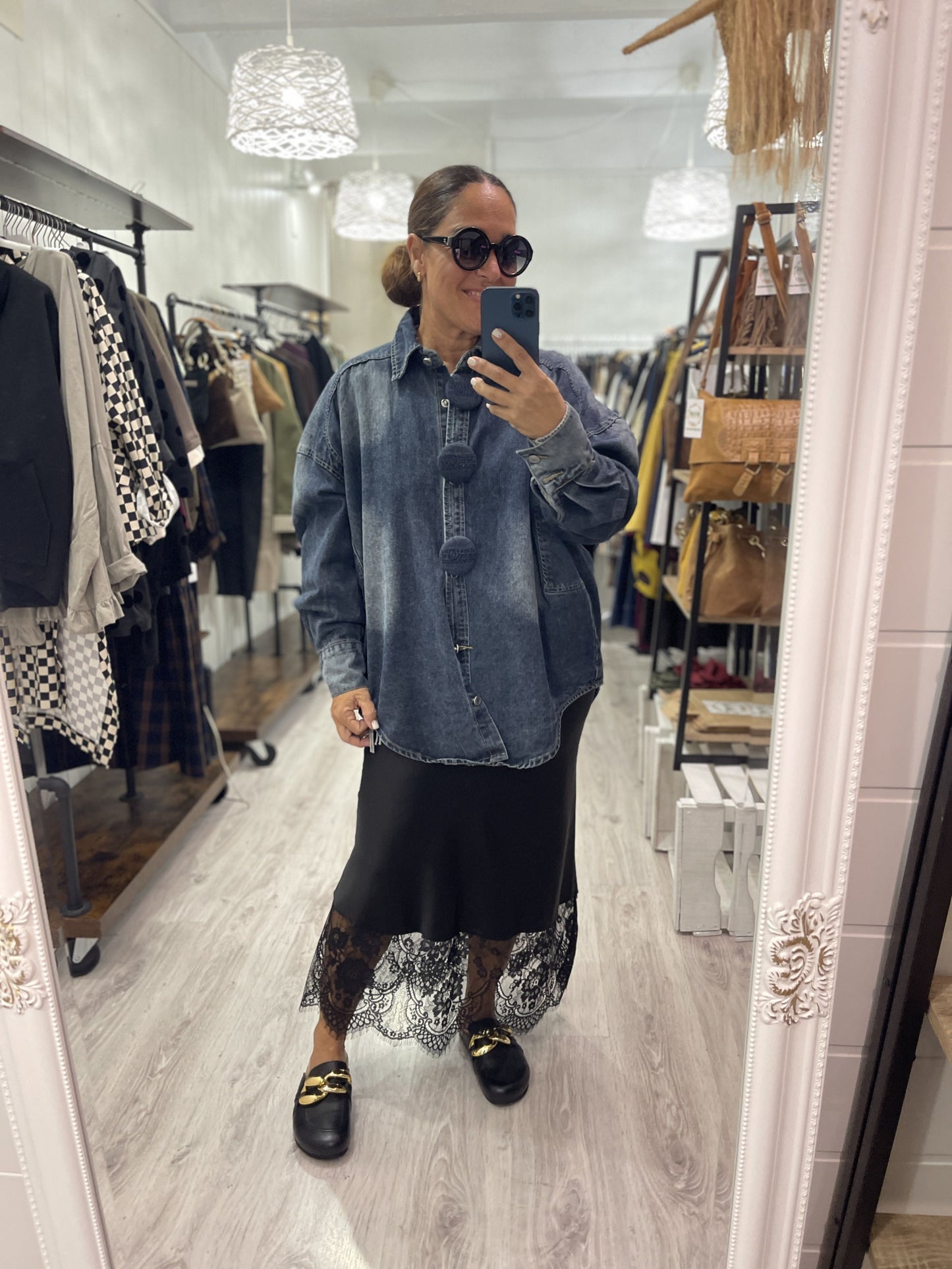 Chaqueta jeans oversize Botonazzos