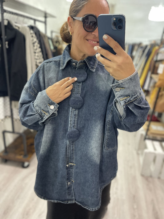 Chaqueta jeans oversize Botonazzos