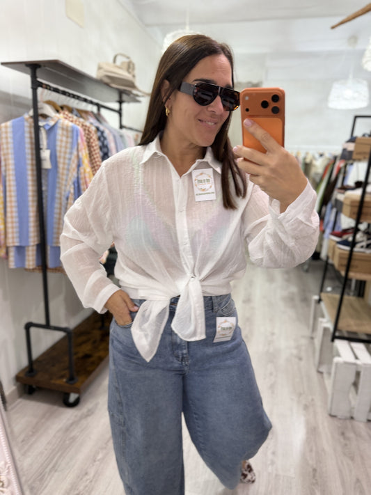 Camisa Silk blanco