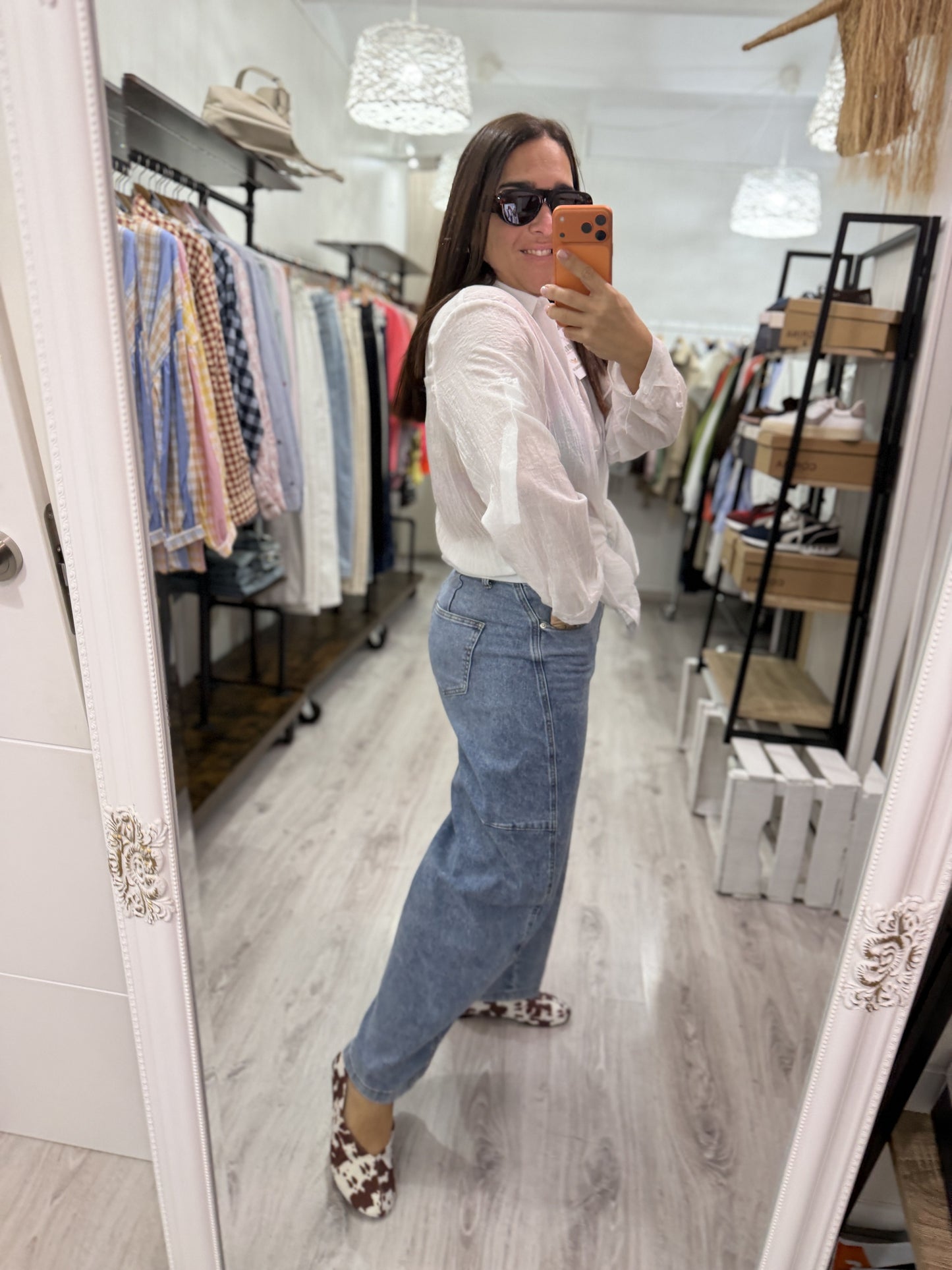 Camisa Silk blanco