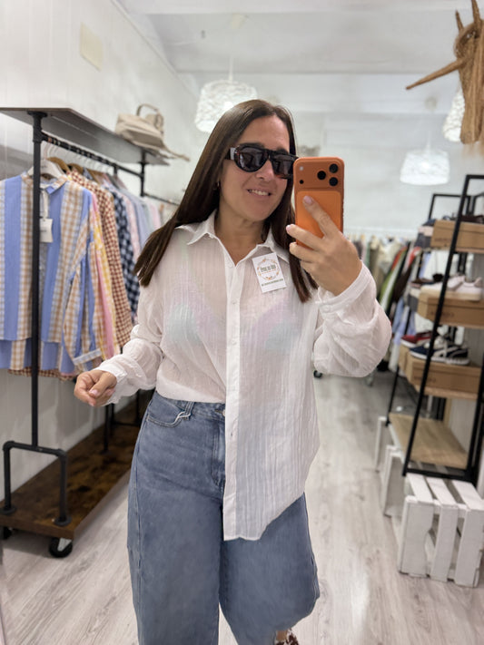 Camisa Silk blanco