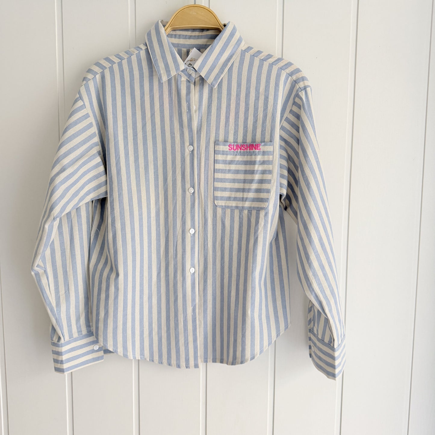 Camisa Sunshine rayas y fluor