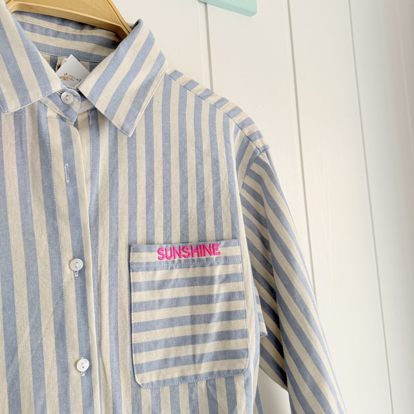 Camisa Sunshine rayas y fluor