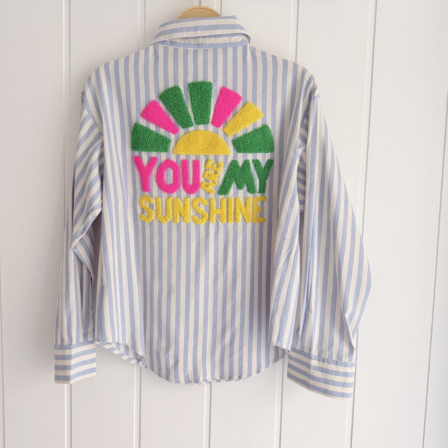Camisa Sunshine rayas y fluor