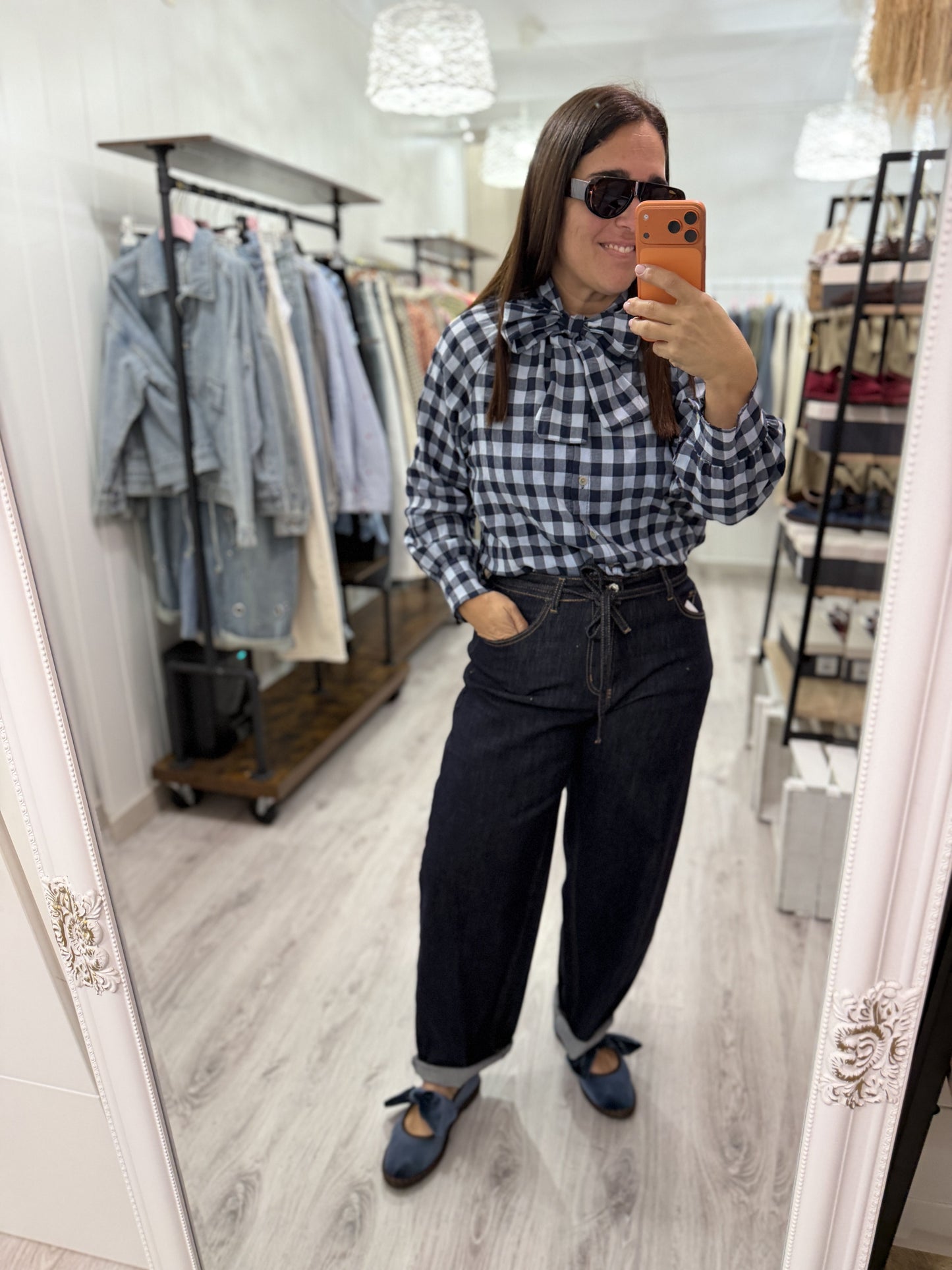 Pantalón Jeans Mom Fit