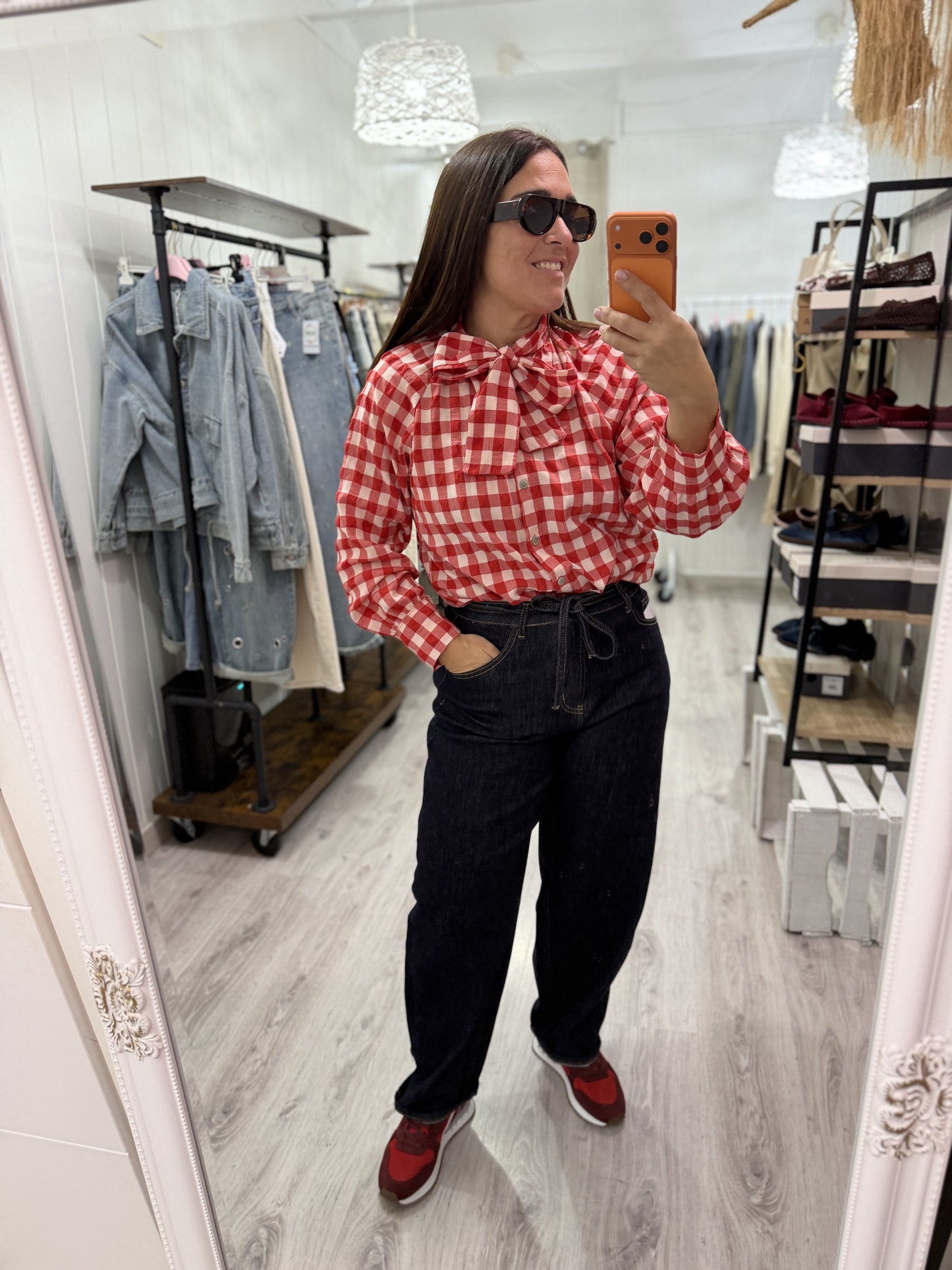 Pantalón Jeans Mom Fit