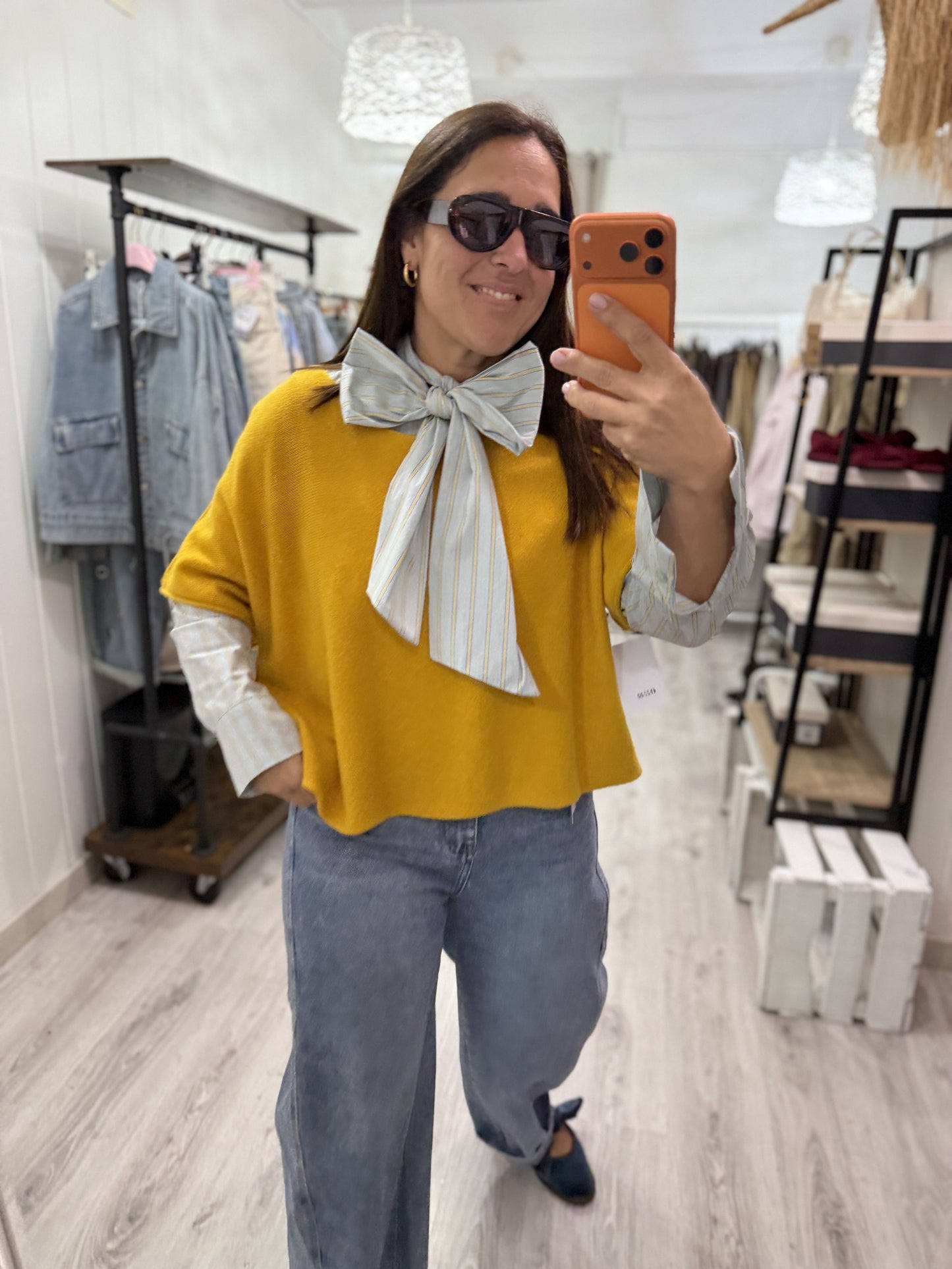 Jersei Bruna mostaza