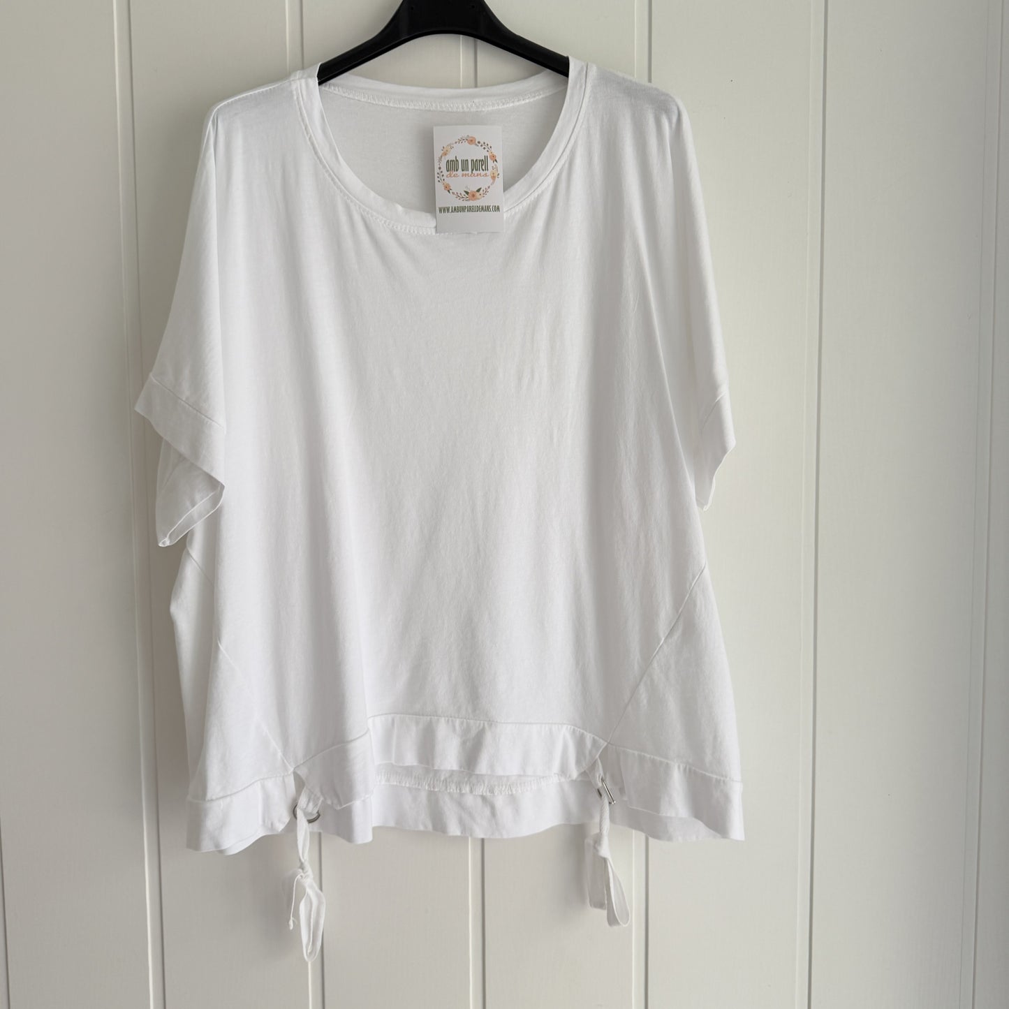 Camiseta Argollas blanco