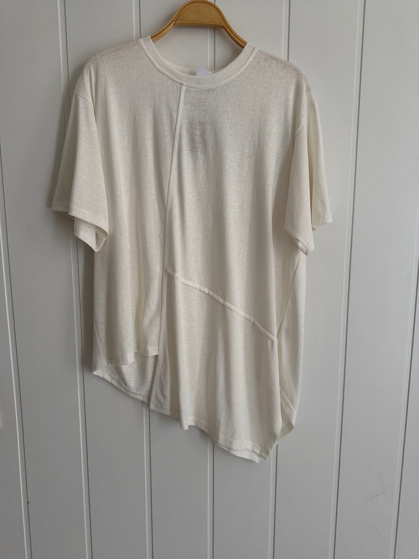 Camiseta June blanco roto