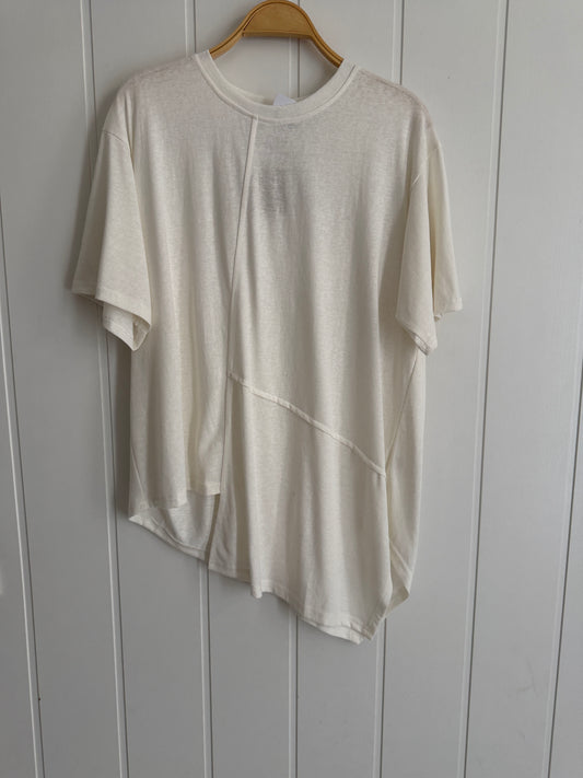 Camiseta June blanco roto