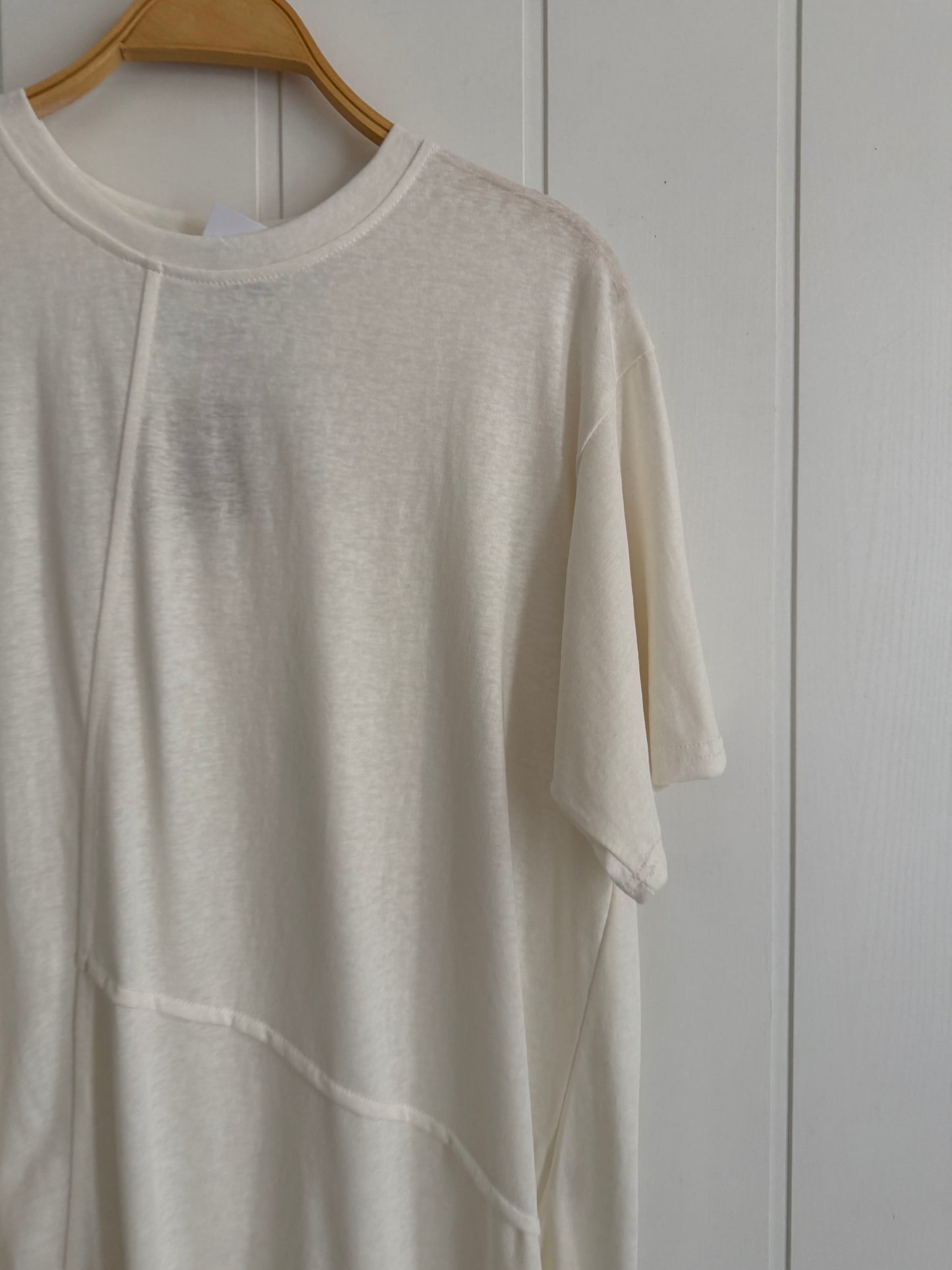 Camiseta June blanco roto