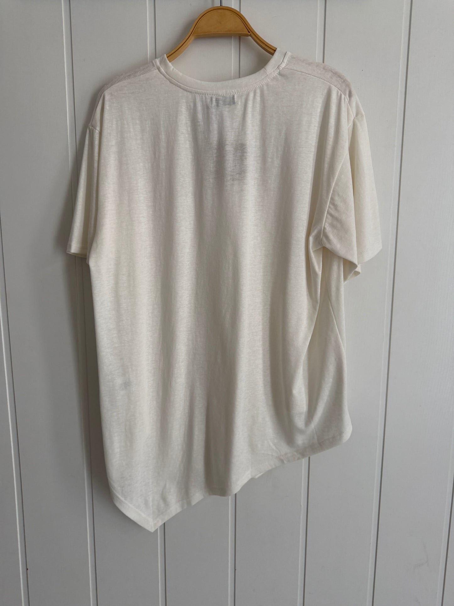 Camiseta June blanco roto