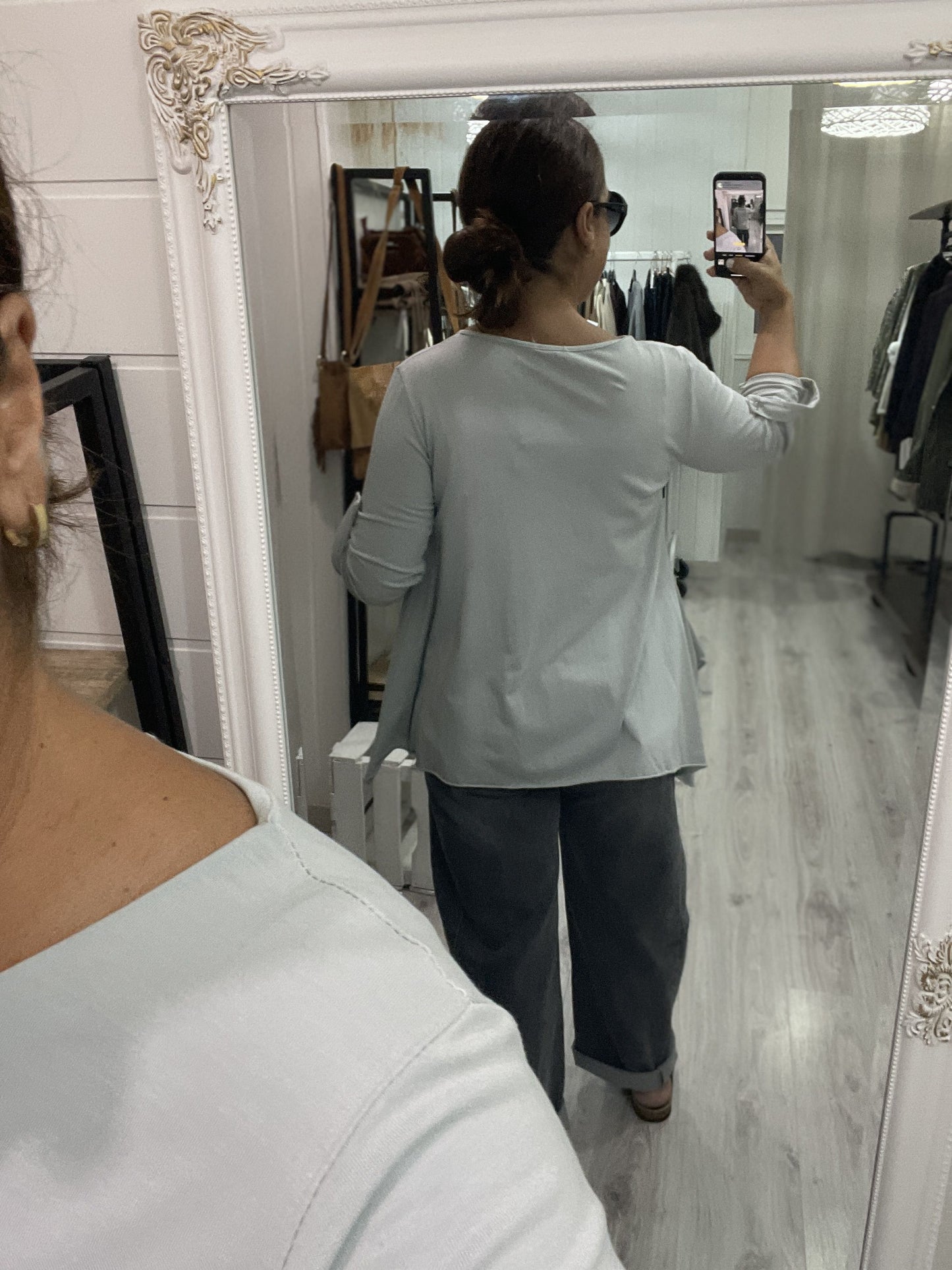 Camiseta Picos gris