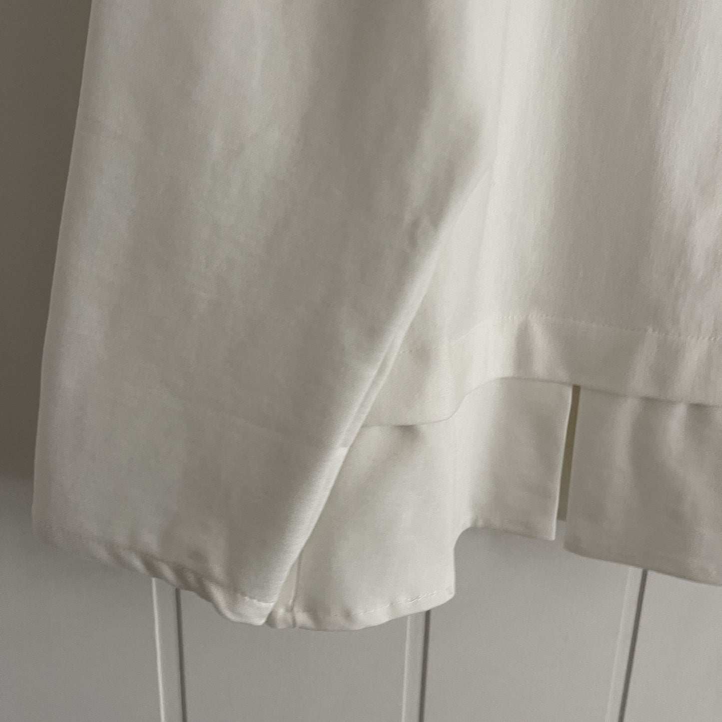 Sudadera Plisados punto roma blanco