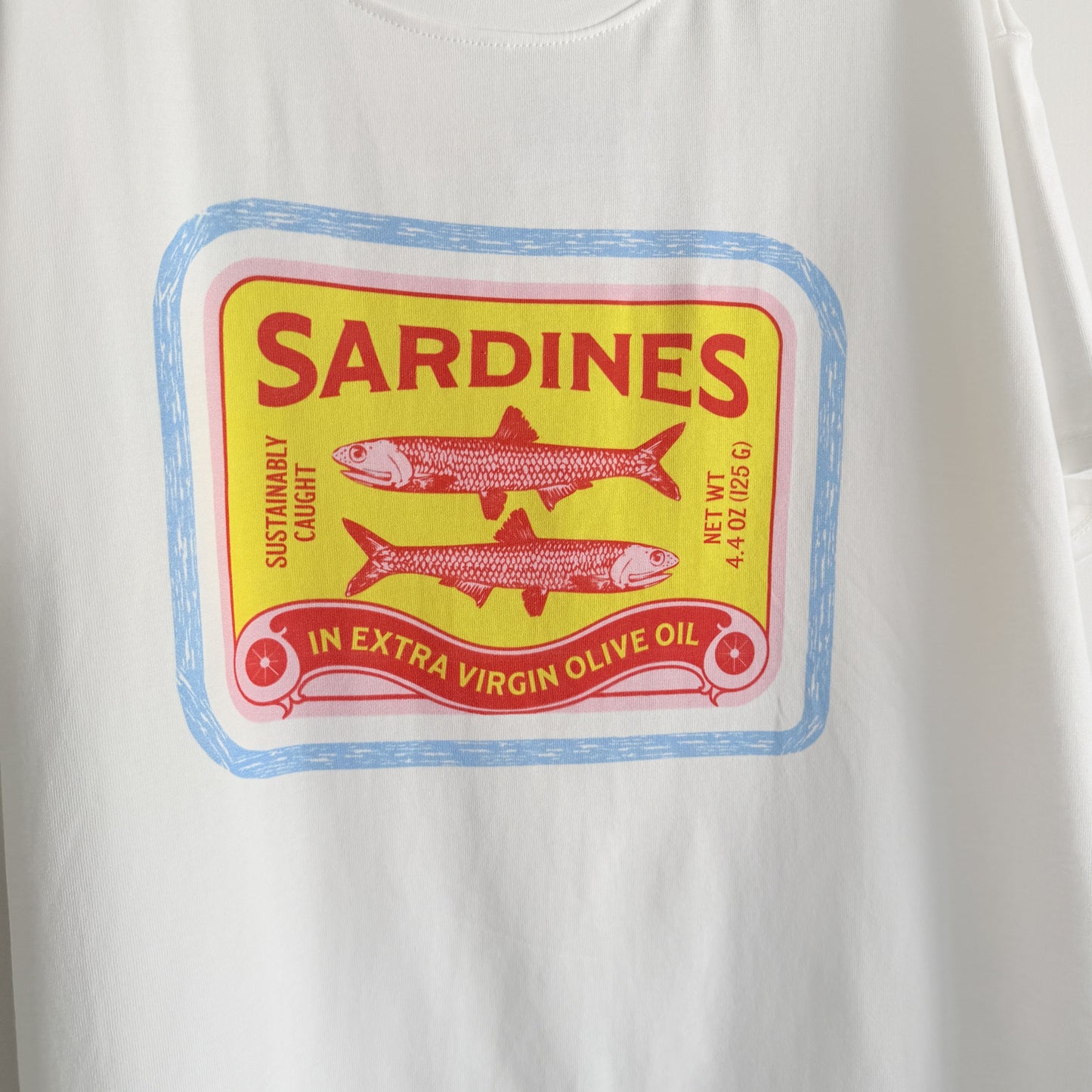 Camiseta Sardines amarillo