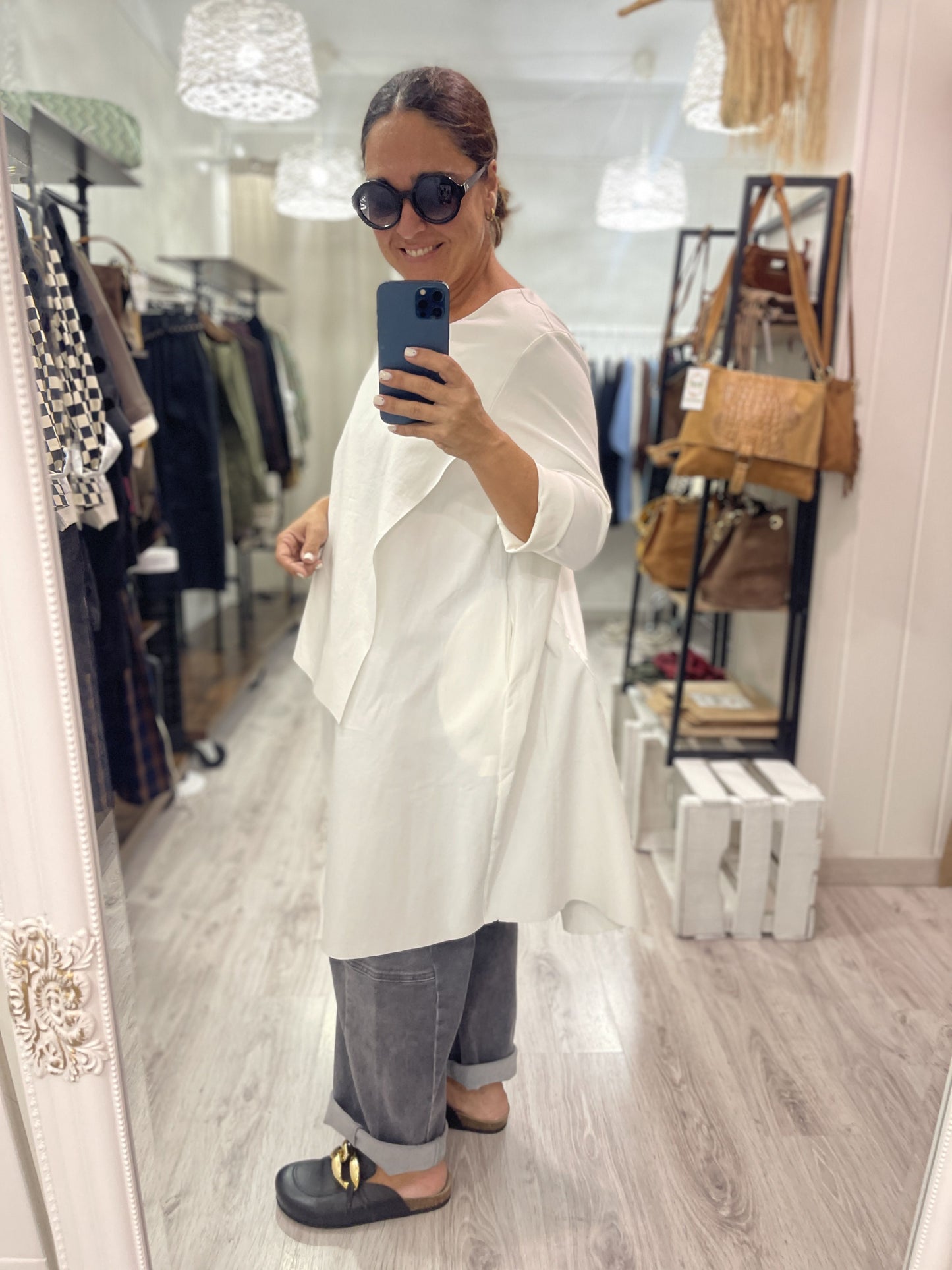 Camiseta oversize Tittie punto roma