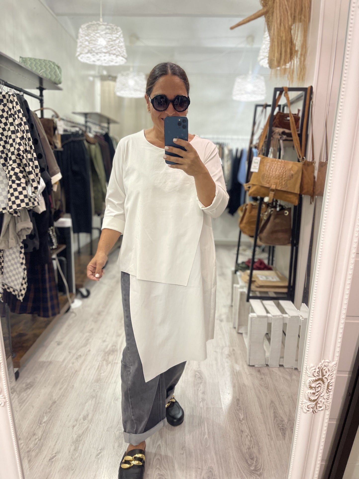 Camiseta oversize Tittie punto roma