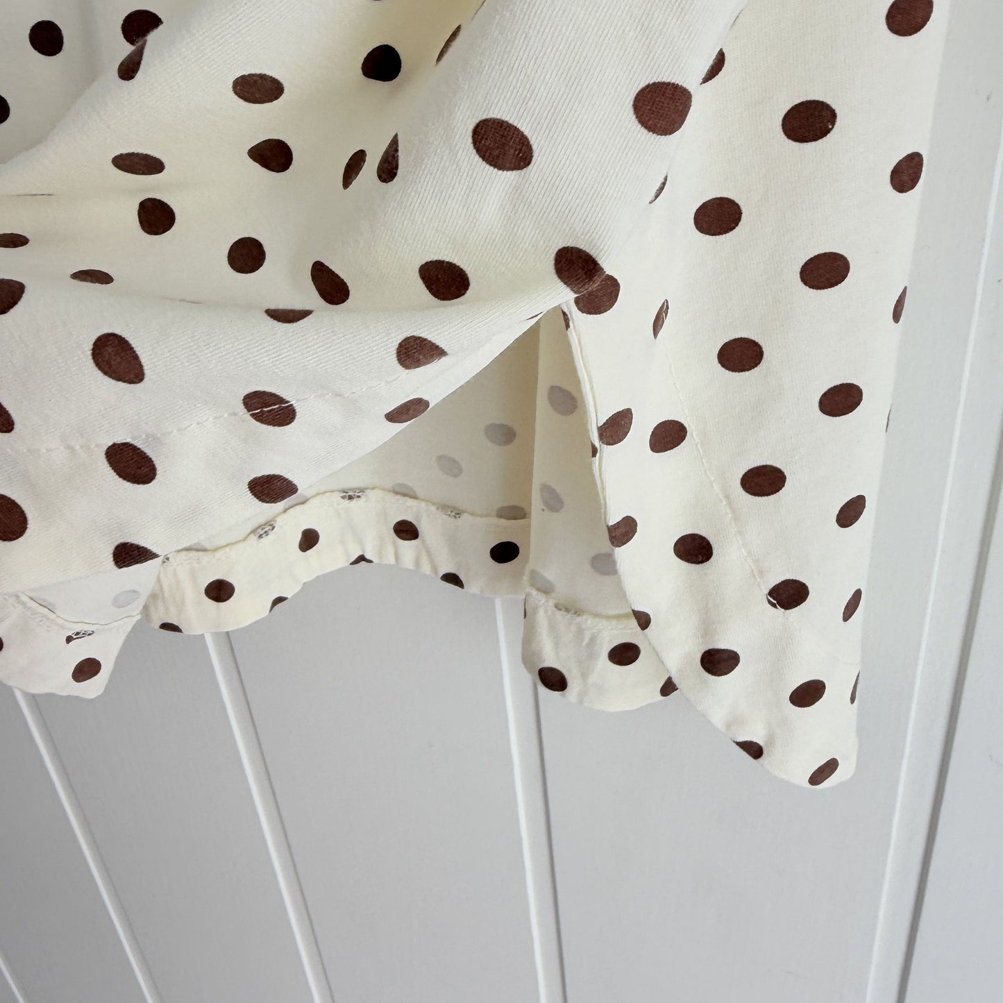 Camiseta Topos beige