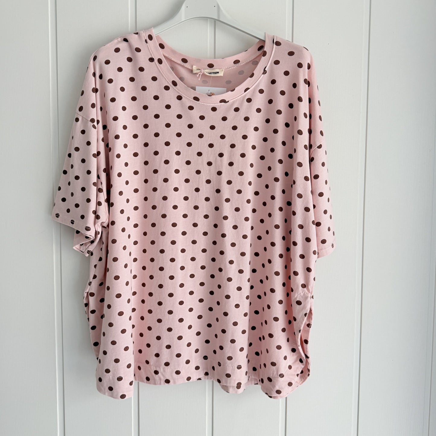 Camiseta Topos rosa