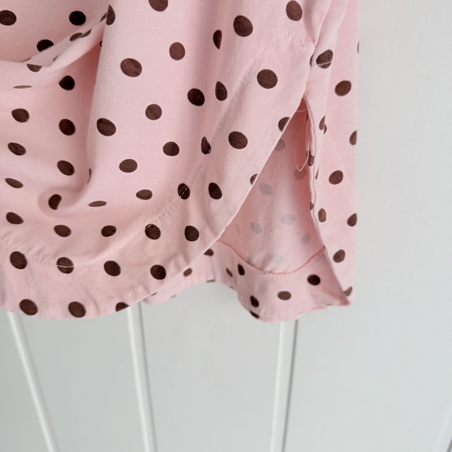 Camiseta Topos rosa