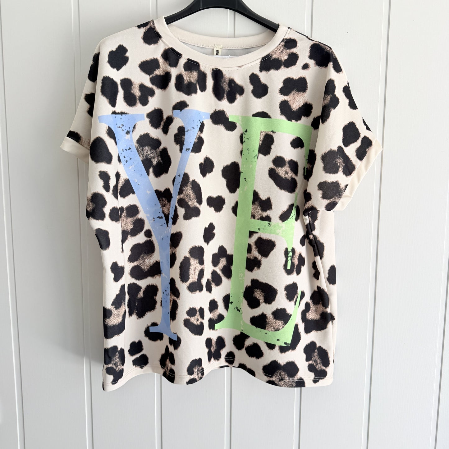 Camiseta Yeah beige