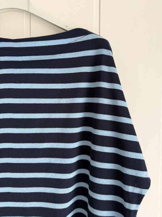 Camiseta Zumaia azul cielo y marino