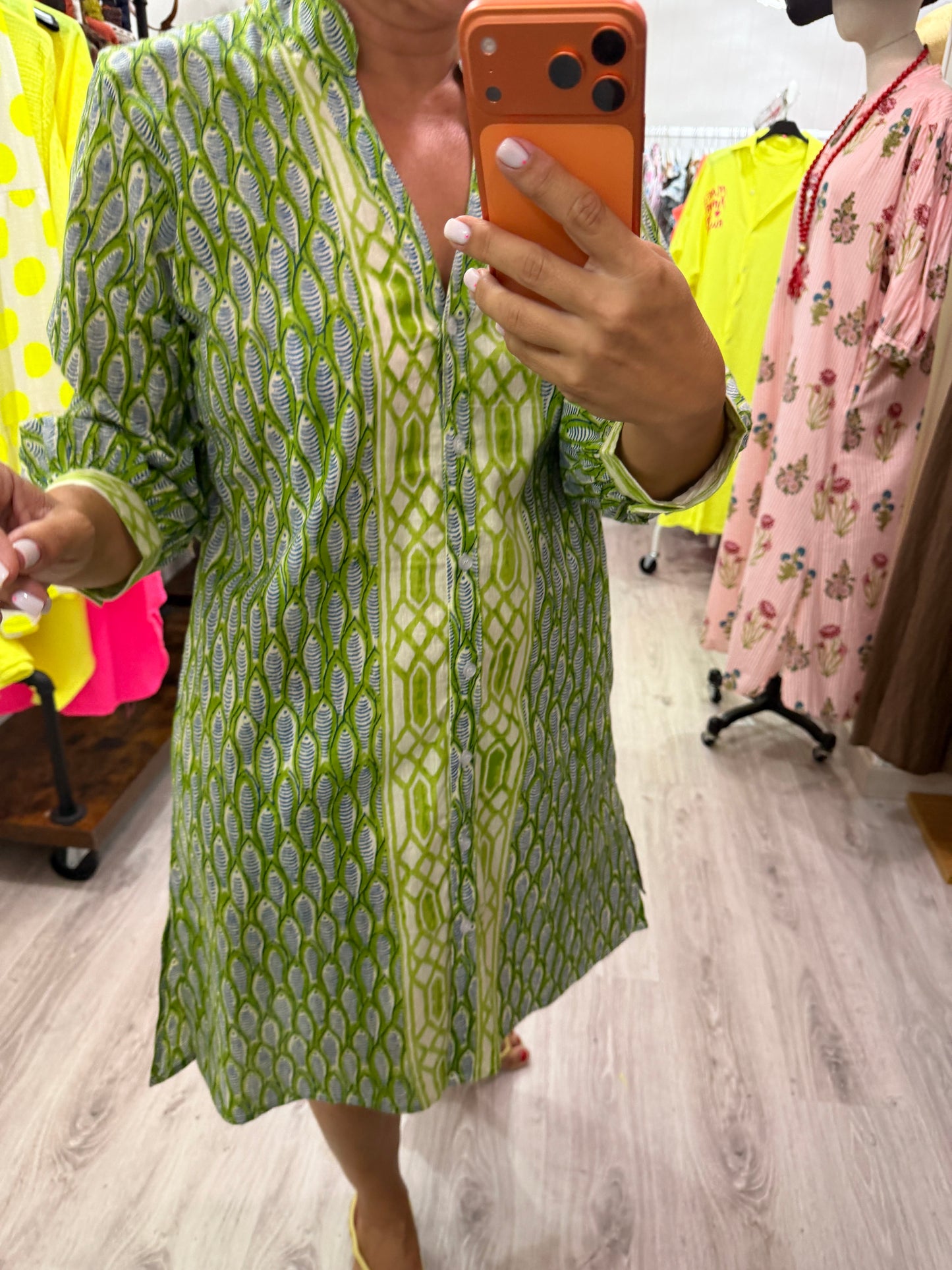 Camisola Peces verde