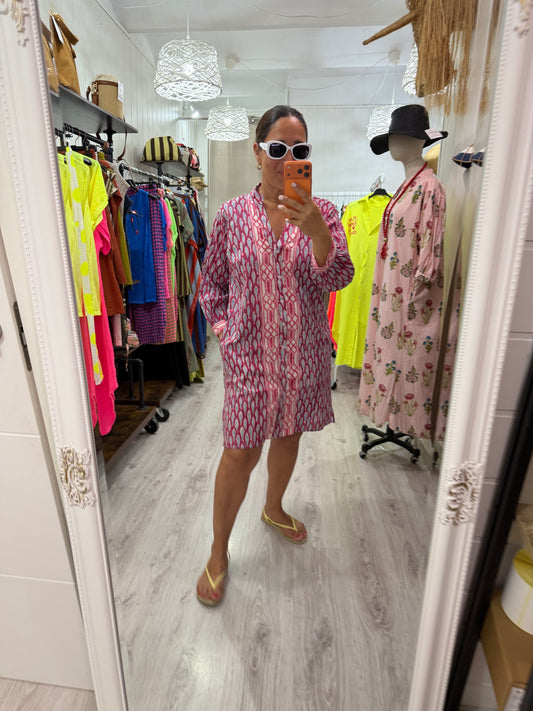 Camisola Peces fucsia