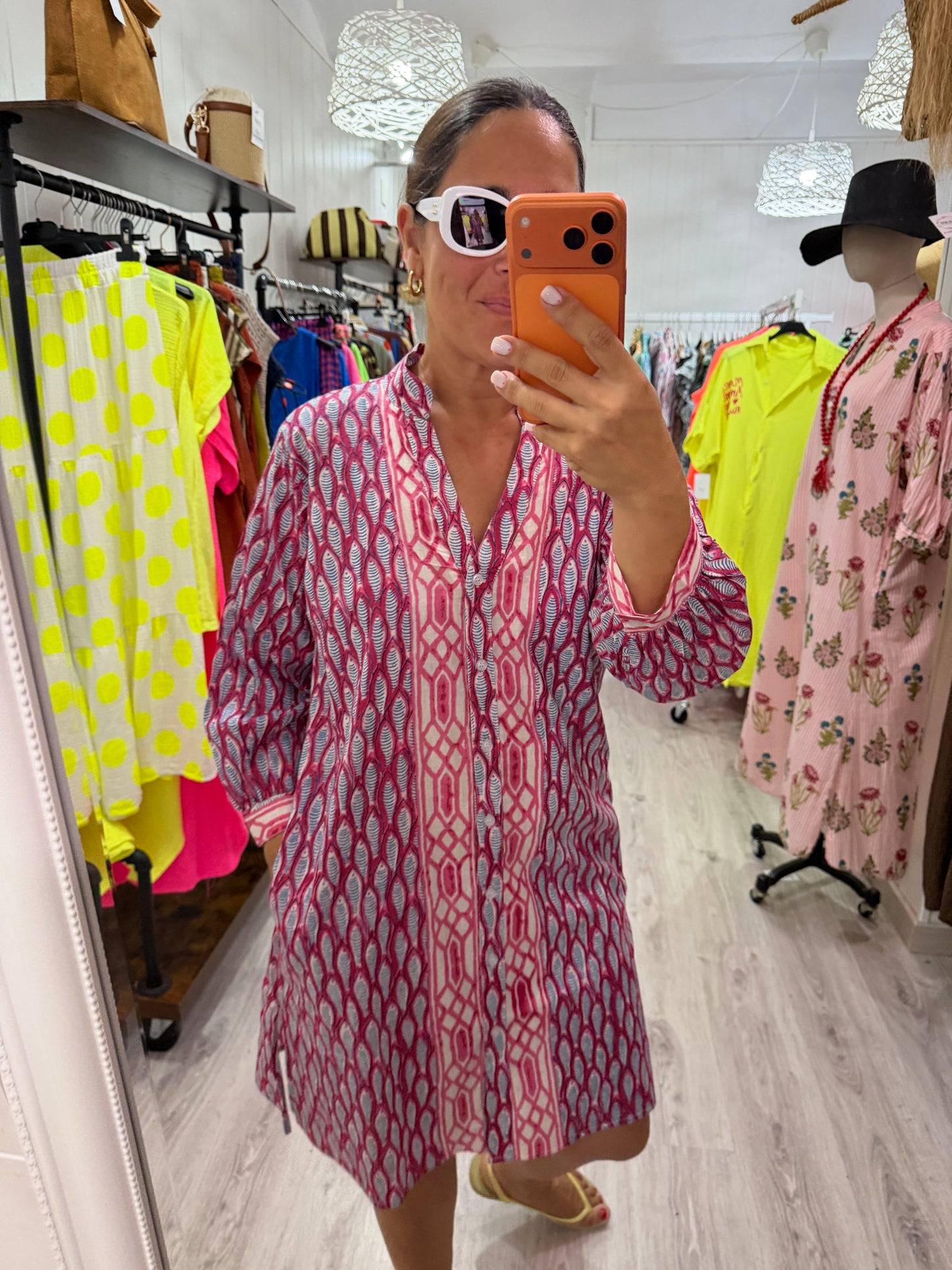 Camisola Peces fucsia