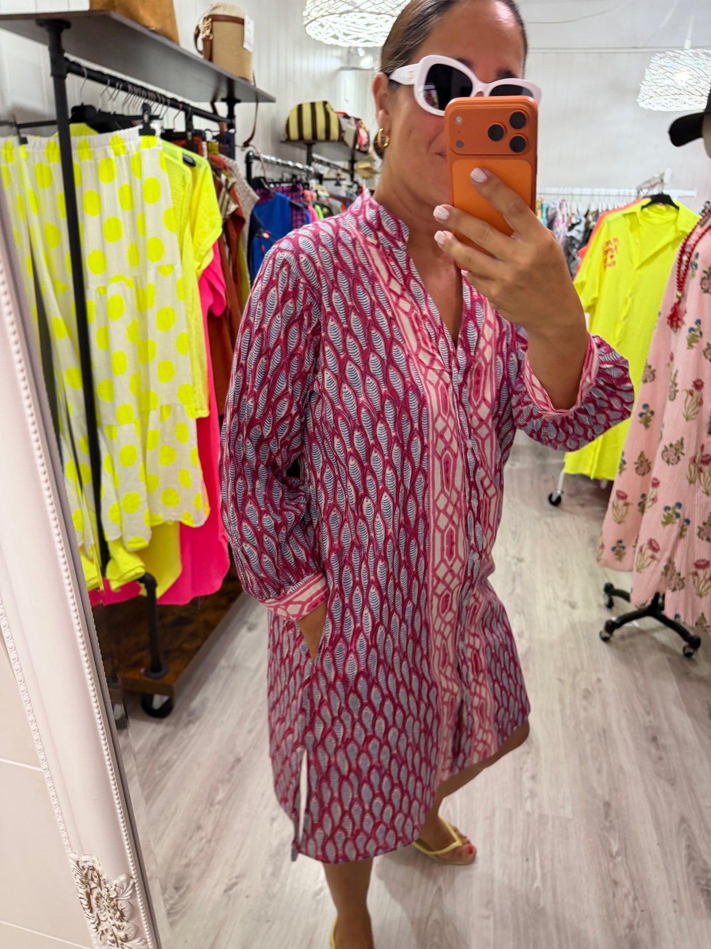 Camisola Peces fucsia